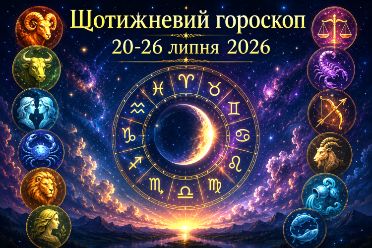 Гороскоп на тиждень з 20 по 26 липня: час рішучих кроків, нових можливостей і важливих змін