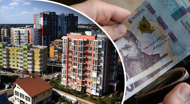 Багатоповерхівки з оголошеннями про продаж квартир