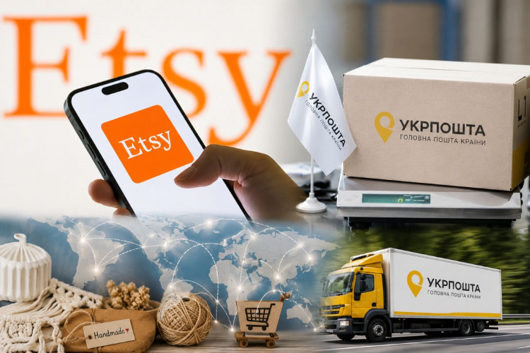 «Укрпошта» стала партнером Etsy: що зміниться для українських продавців