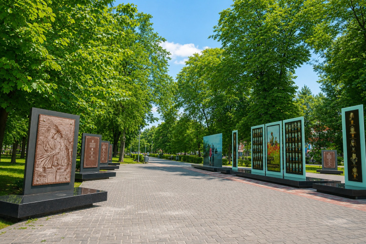 Алея Героїв у Кам’янському