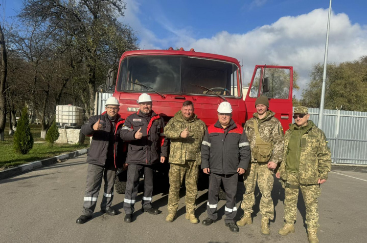 «ЮЖКОКС» передав захисникам України відновлений самоскид