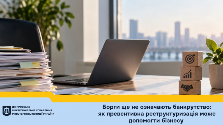 Борги ще не означають банкрутство: як превентивна реструктуризація може допомогти бізнесу