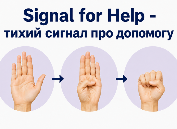 Жест, який може врятувати життя: який невербальний рух означає «Мені потрібна допомога» - ФОТО+ВІДЕО