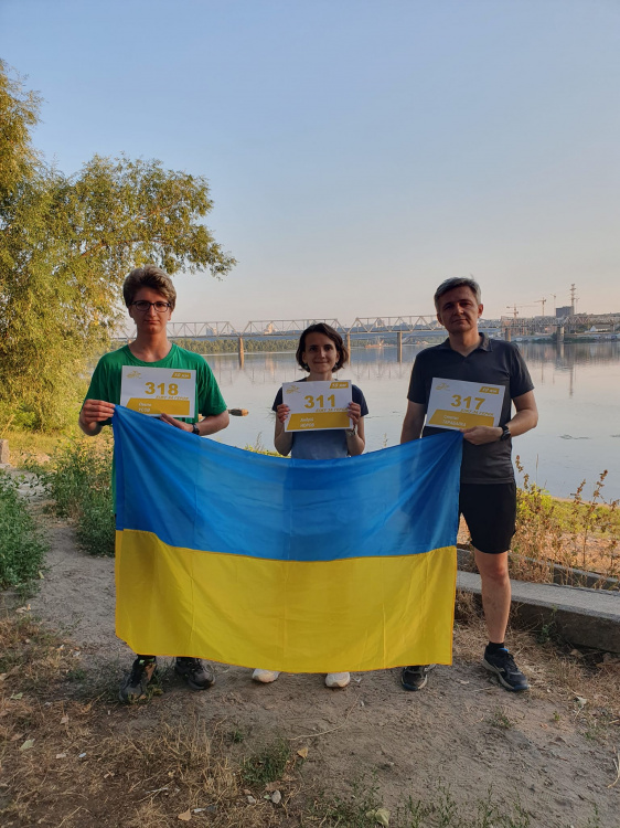 Кам'янчани доєдналися до онлайн-забігу «Шаную воїнів, біжу за Героїв України!»