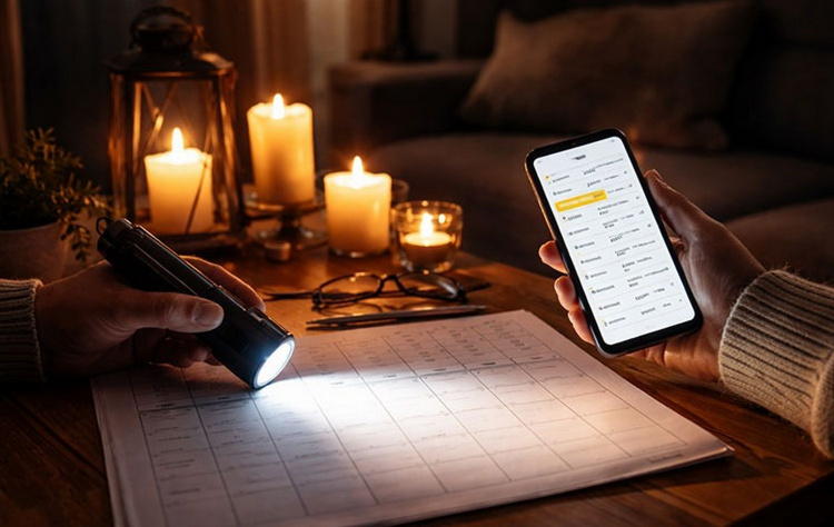 ДТЕК оновив графіки на 28 лютого - ситуація зі світлом у Дніпрі та Кам'янському