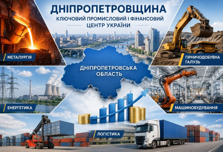 Дніпропетровщина увійшла до числа фінансових лідерів країни