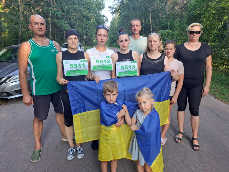 Кам'янчани доєдналися до онлайн-забігу «Шаную воїнів, біжу за Героїв України!»