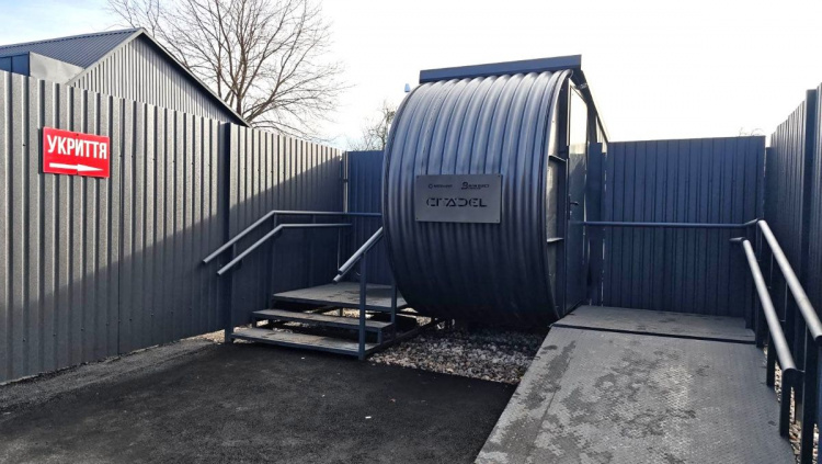 Метінвест збудував перший підземний сталевий бункер «Цитадель» для цивільних в Україні