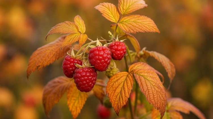 Природний феномен на Дніпропетровщині: малина рясно вродила у грудні