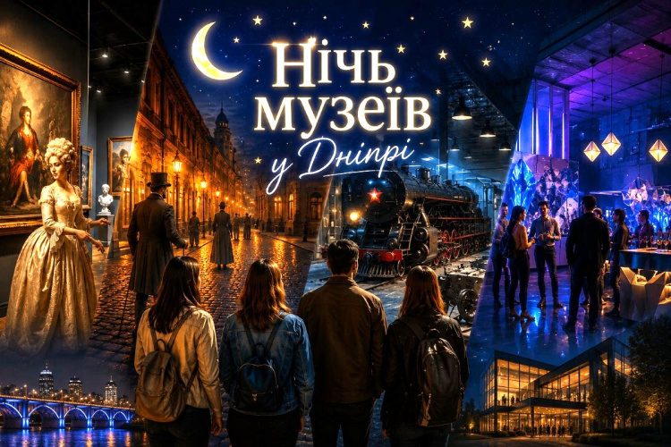 Лише раз на рік: кам'янчан запрошують на «Ніч музеїв»-2026 у Дніпрі 