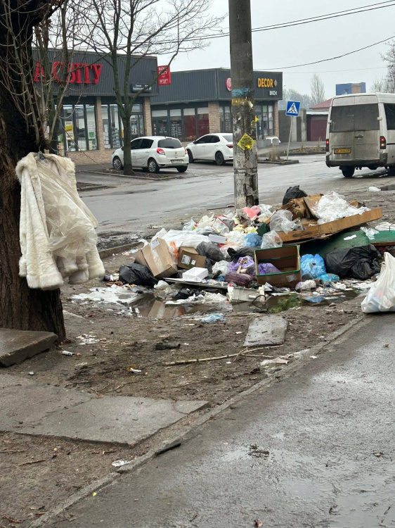 Сміттєвий колапс на Лівобережжі Кам’янського: у соцмережах скаржаться на звалище поруч із дитячою зоною