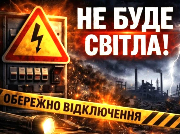 Відключення електроенергії у Кам’янському 24 та 25 серпня