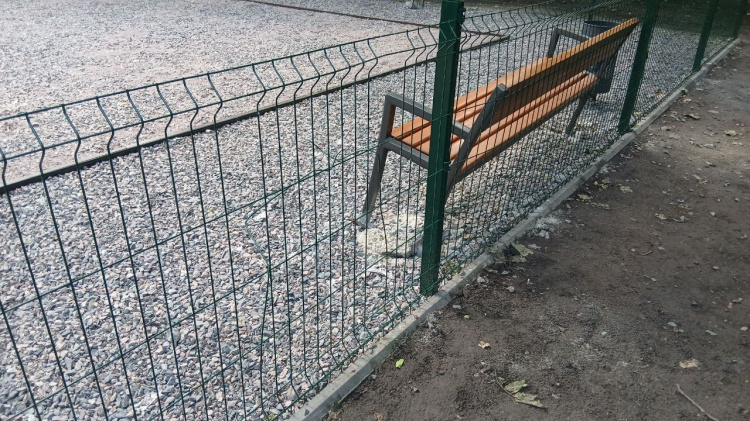 Варварство у міському парку Кам’янського