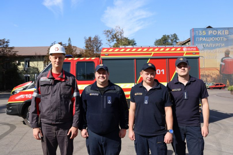 ДСНС і Каметсталь відпрацювали спільні дії на випадок надзвичайних ситуацій