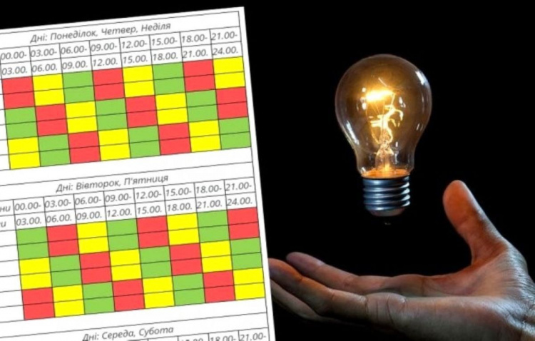 Графіки відключення світла на Дніпропетровщині 19 грудня - інформація від ДТЕК