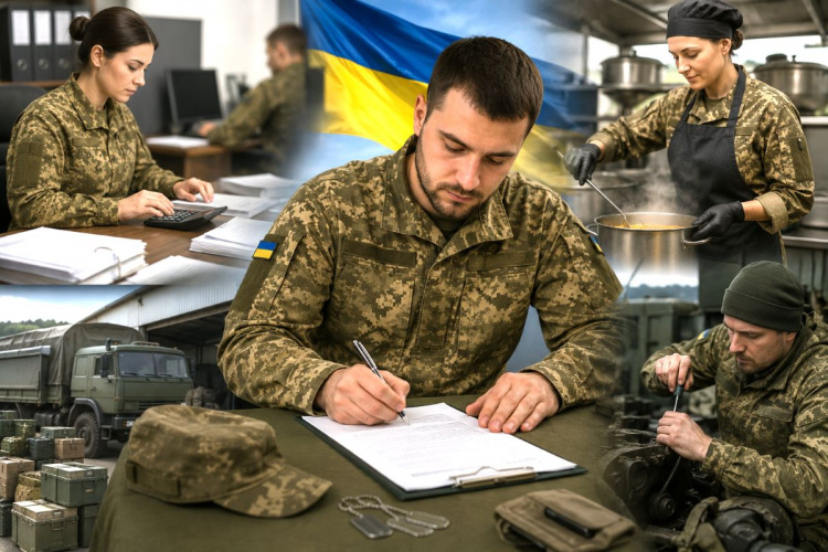нова модель служби для тилових посад