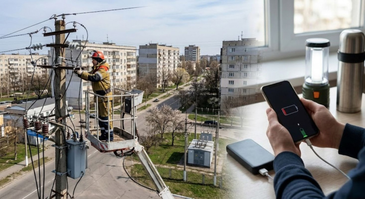 Готуйте павербанки: у Кам'янському 6 березня плануються масштабні відключення електроенергії (адреси)