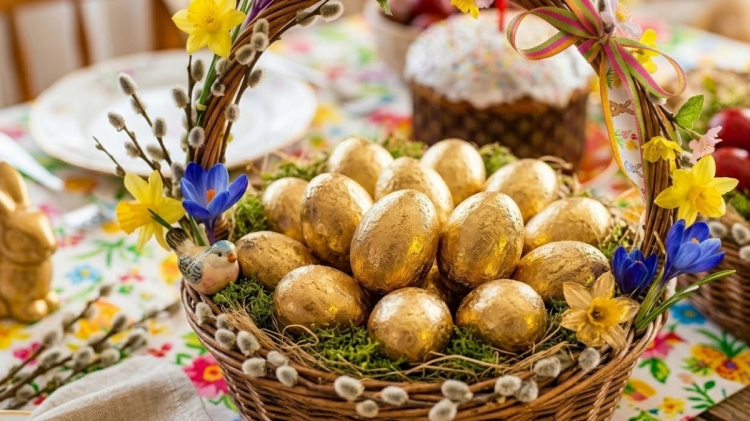 Сяйво Великодня: де у Кам’янському знайти все для трендових «золотих» крашанок