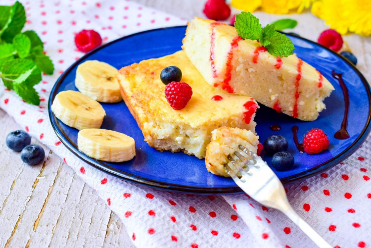 Запіканка «Три інгредієнти»: вишуканий десерт із того, що є в холодильнику