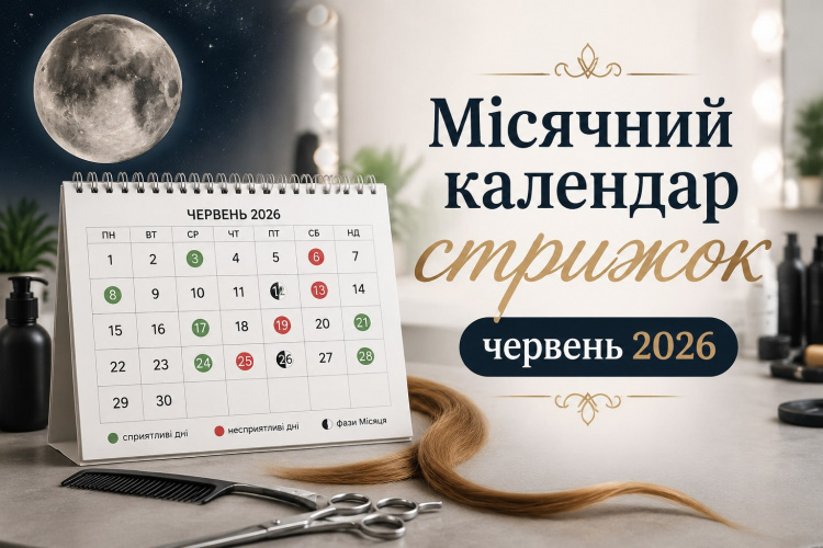 Місячний календар стрижок на червень 2026: як запустити швидкий ріст волосся на початку літа