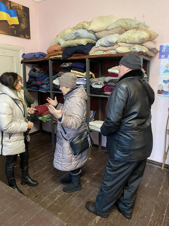 ВПО у Кам'янському отримали теплий одяг для холодної зими
