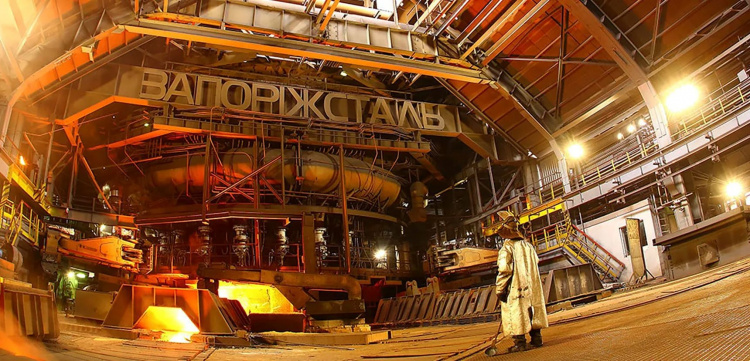 «Запоріжсталь» зупинила роботу