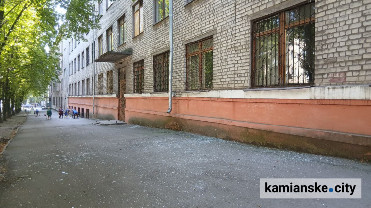 Другий удар за рік: у Кам’янському постраждав професійний коледж