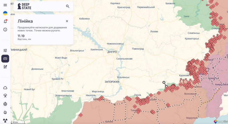 Фронт став ще ближче до Дніпропетровщини: командир взводу 24ОШБ "Айдар" розповів, скільки кілометрів залишилось