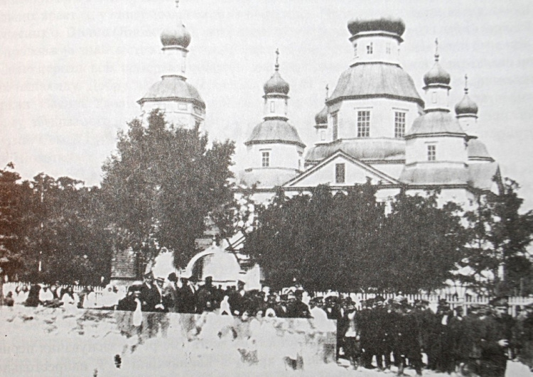 Стара світлина села Романкове кінця ХІХ – початку ХХ століття