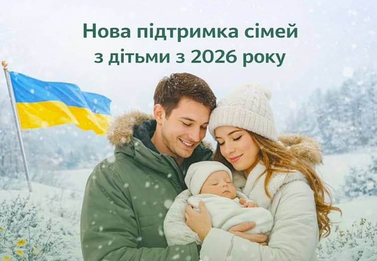 «єЯсла», «Пакунок малюка» та 50 тисяч гривень: як зміниться держпідтримка сімей із дітьми у 2026 році (ВІДЕО)