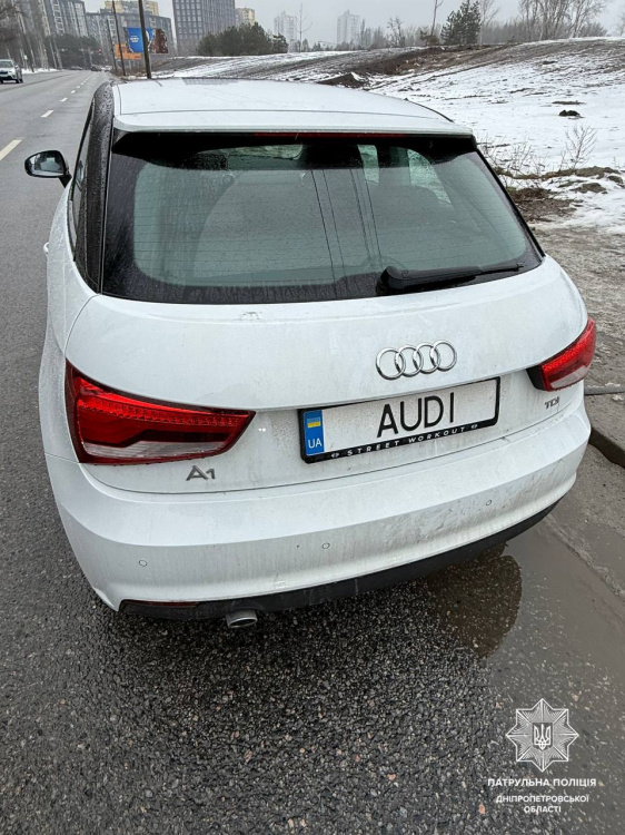 Патрульні Дніпропетровщини масово штрафують водіїв за «проблемні» номерні знаки: подробиці